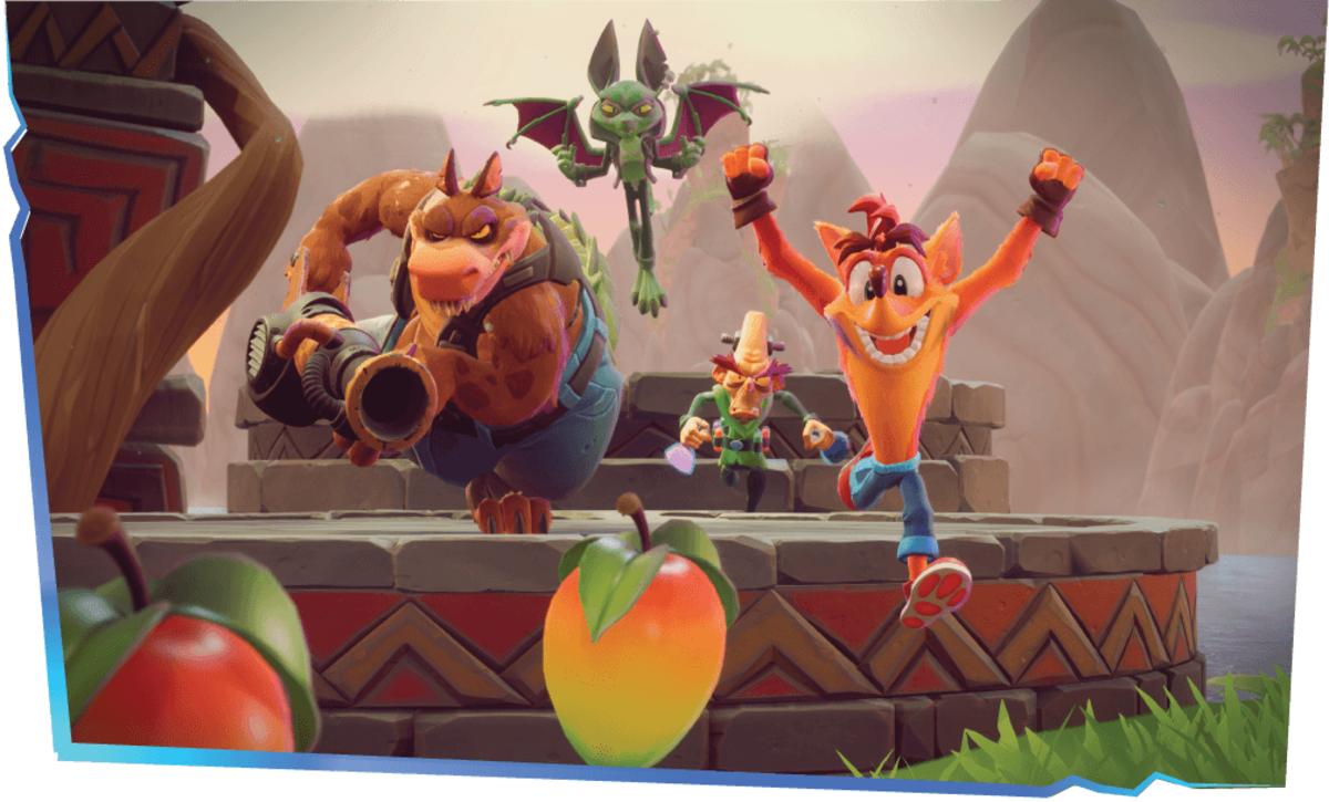 Crash Team Rumble Crash Bandicoot.